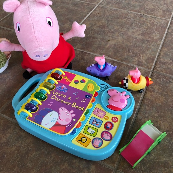 peppa pig learn and discover book